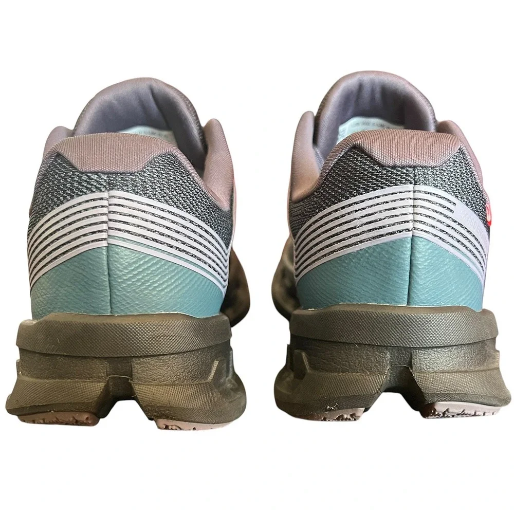 On Cloudstratus Womens 8.5 Magnet Mineral Grey Blue Running Shoes 55.98087